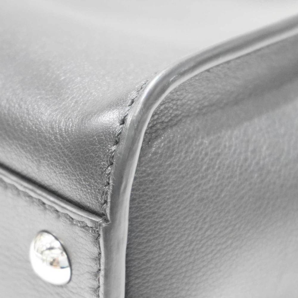 Fendi Peekaboo Monster Python Leather Handbag Cro… - image 7